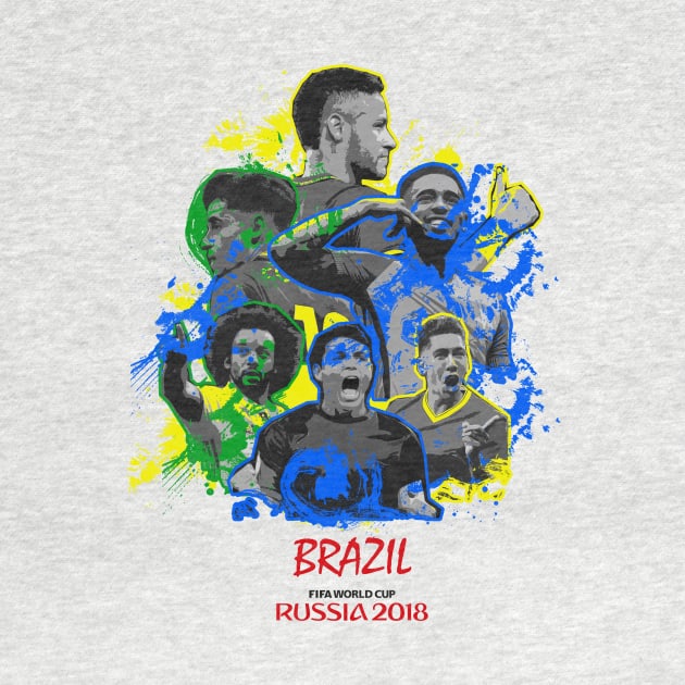 World Cup 2018 - Brazil by armaan8014